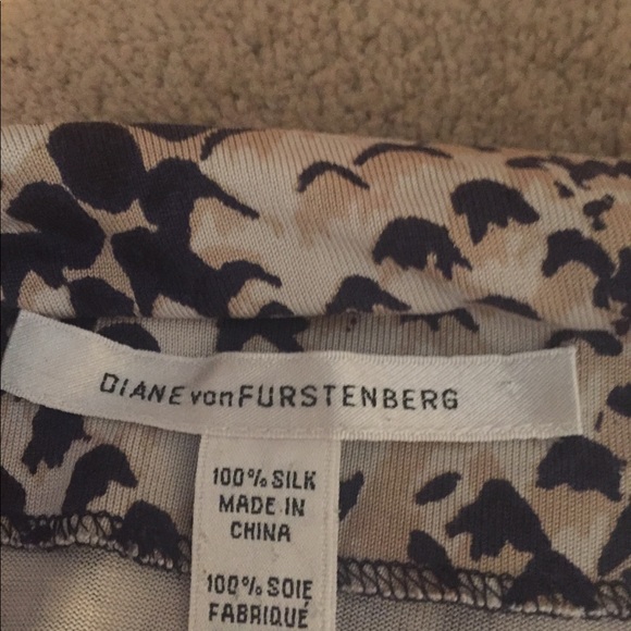 DVF silk snakeskin Mercedes dress - Picture 5 of 5